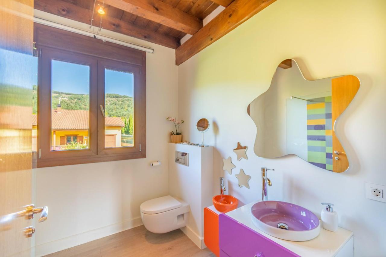 Casa Patxi, Espectacular Casa Rural Proxima A Pamplona Larrasoana Esterno foto